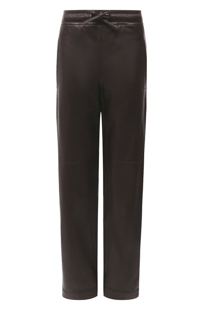 Женские кожаные брюки BRUNELLO CUCINELLI, арт. MPTANP7754