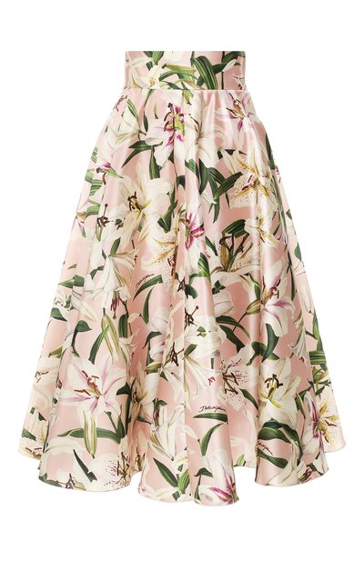 Женская шелковая юбка DOLCE & GABBANA, арт. F4BL8T/HS149