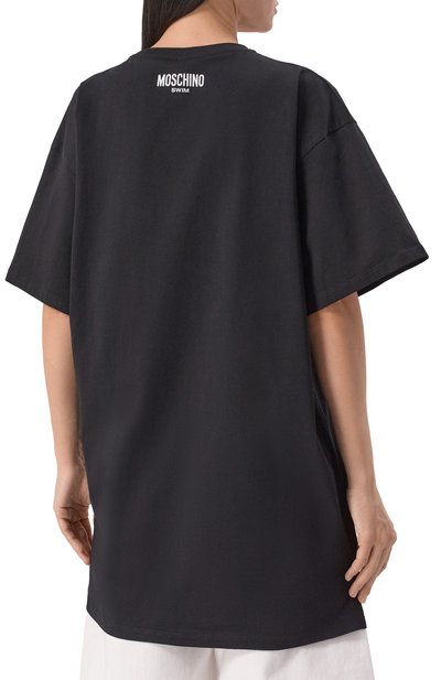 Хлопковая футболка MOSCHINO, арт. A0702/9412, фото 4