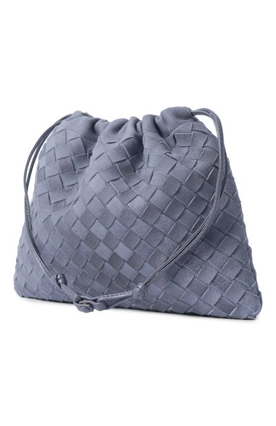 Сумка dustbag medium BOTTEGA VENETA серого цвета по цене 288500 руб., арт. 796728/V6FQ1, фото 4 Сумка dustbag medium BOTTEGA VENETA, арт. 796728/V6FQ1, фото 4