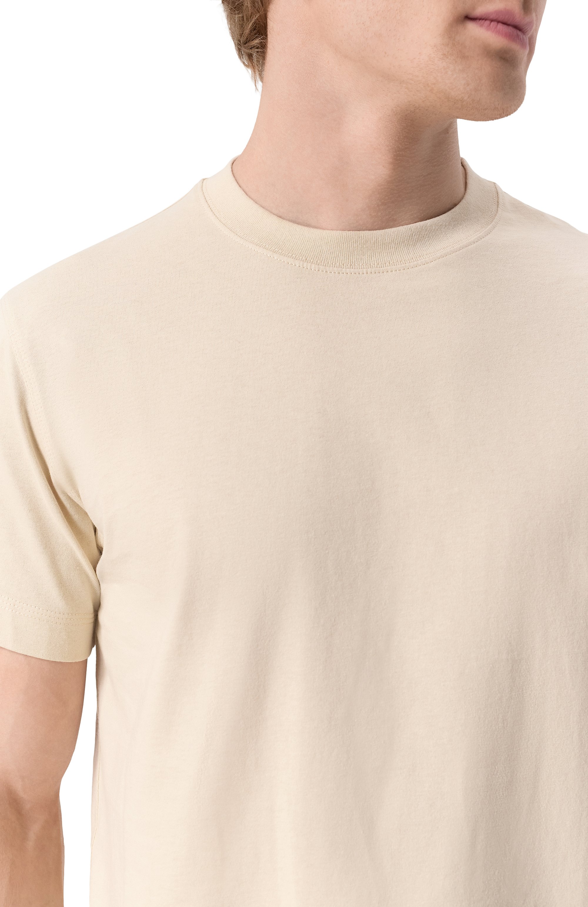 Хлопковая футболка BURBERRY, арт. 8103508, фото 5