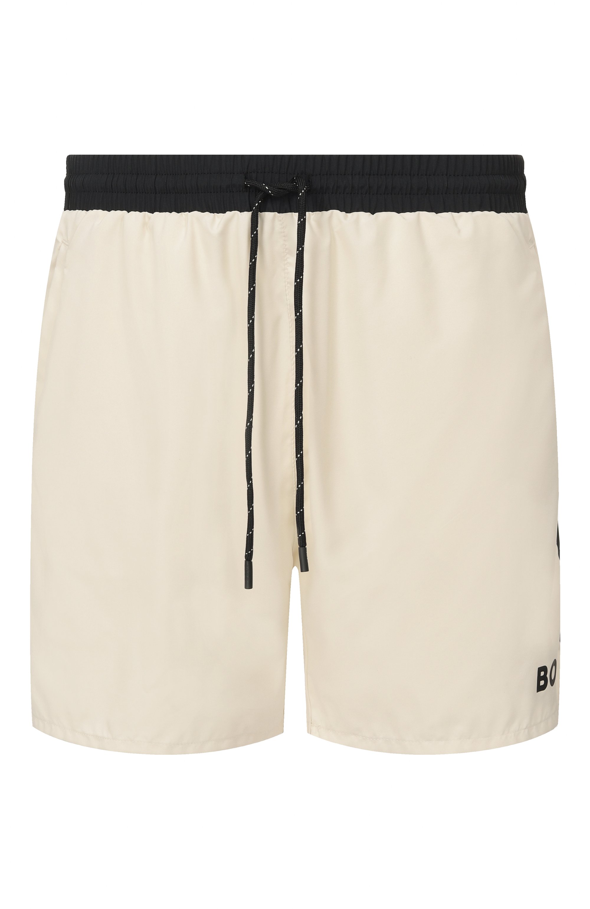 Плавки-шорты BOSS светло-бежевого цвета по цене 6995 руб., арт. 50514429, фото 1 Плавки-шорты BOSS, арт. 50514429, фото 1