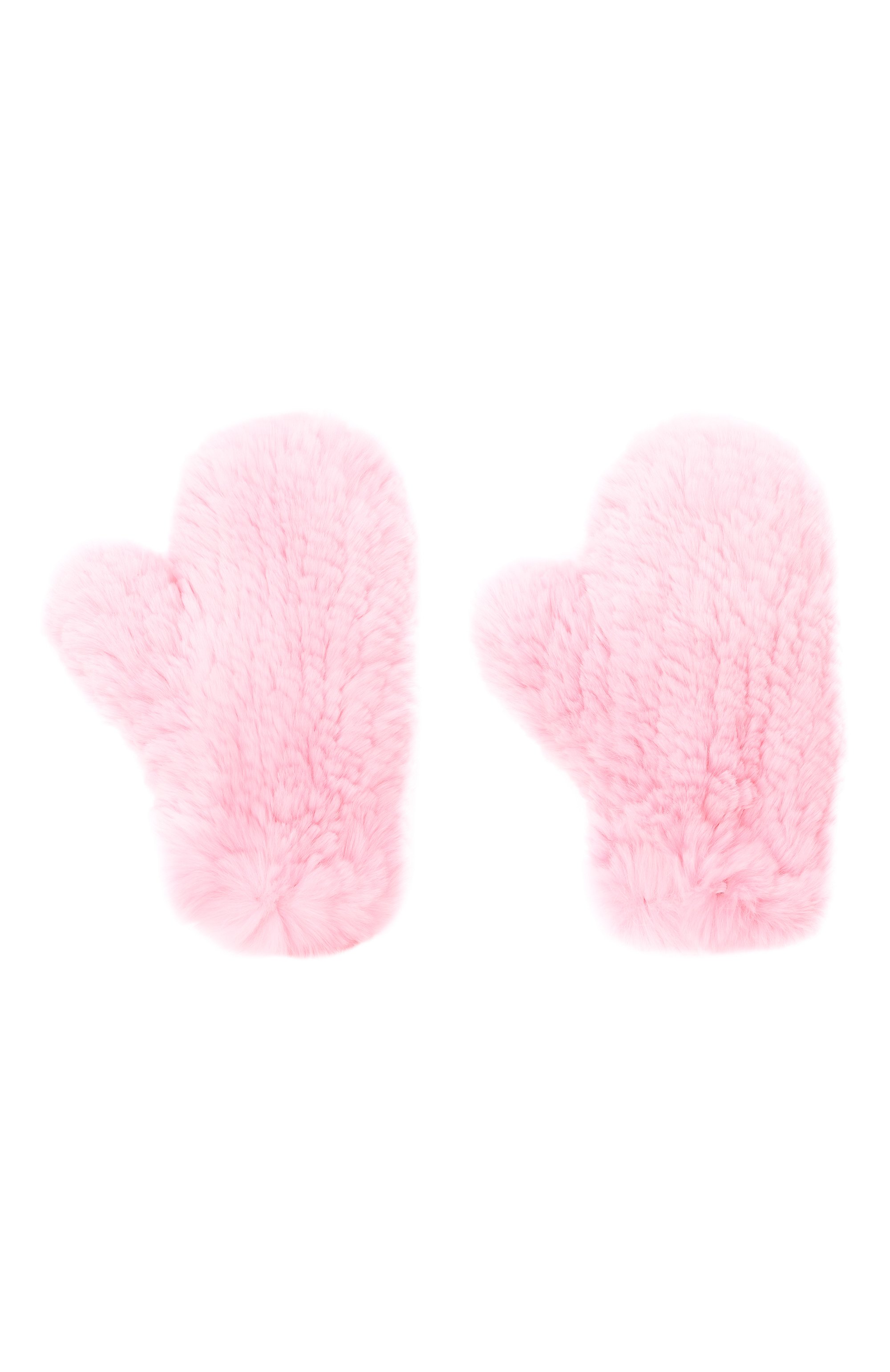 Меховые варежки из кролика CAROLON, арт. АК-24-МХ-002-1, фото 2