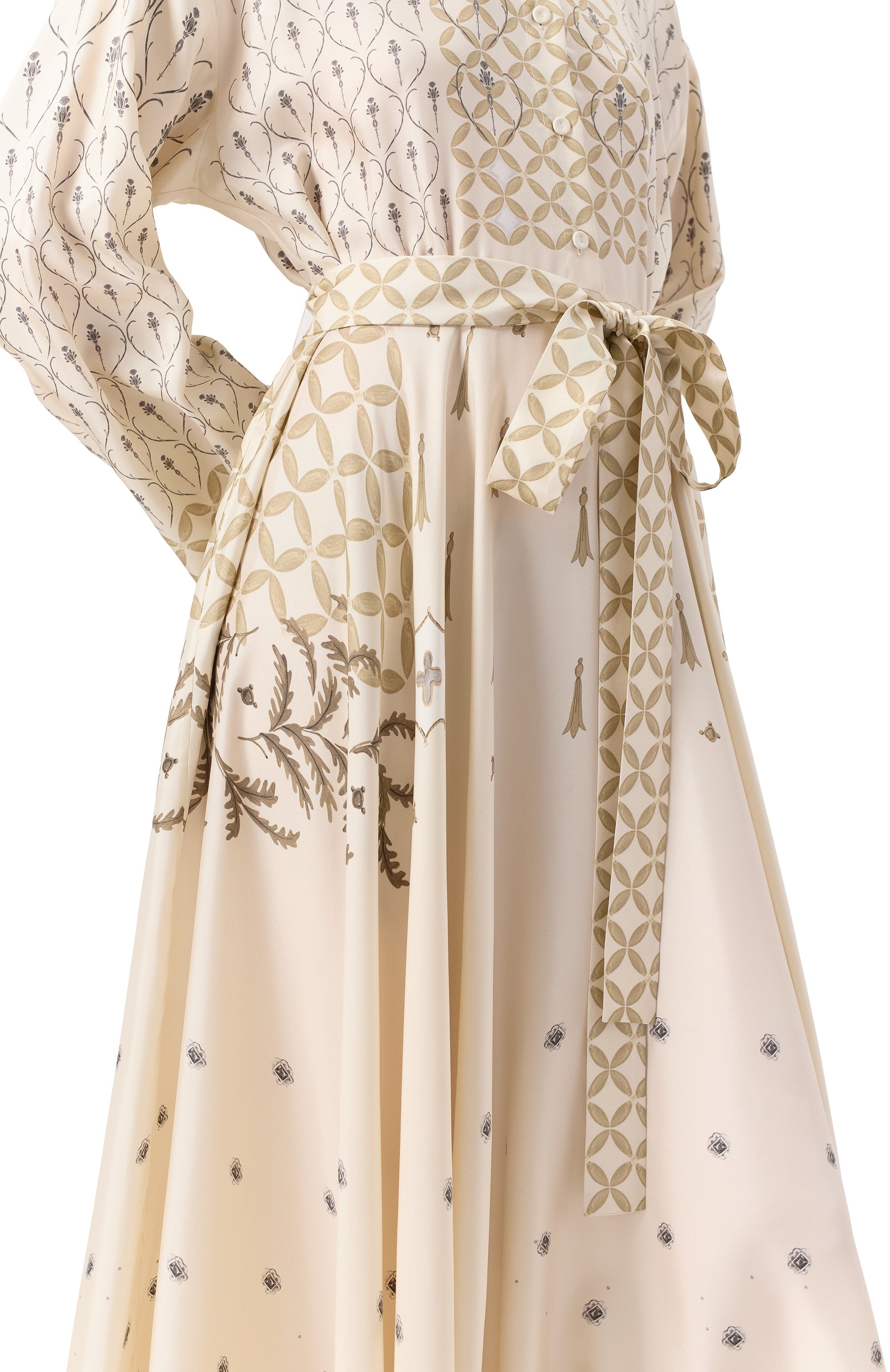 Шелковое платье AKHMADULLINA, арт. 1225.5D107/S003, фото 5