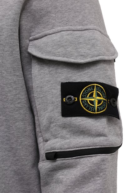 Хлопковый свитшот STONE ISLAND, арт. 761561151, фото 5