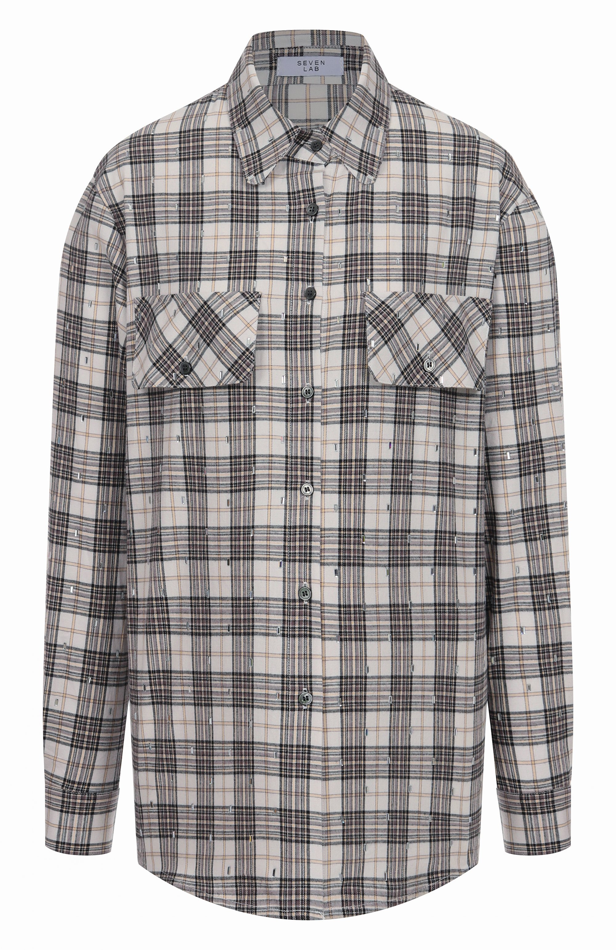 Хлопковая рубашка SEVEN LAB, арт. СBC.LK.9635.703, фото 1