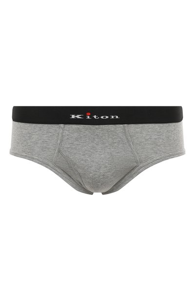 Мужские хлопковые брифы KITON, арт. UNWBX15K0747D