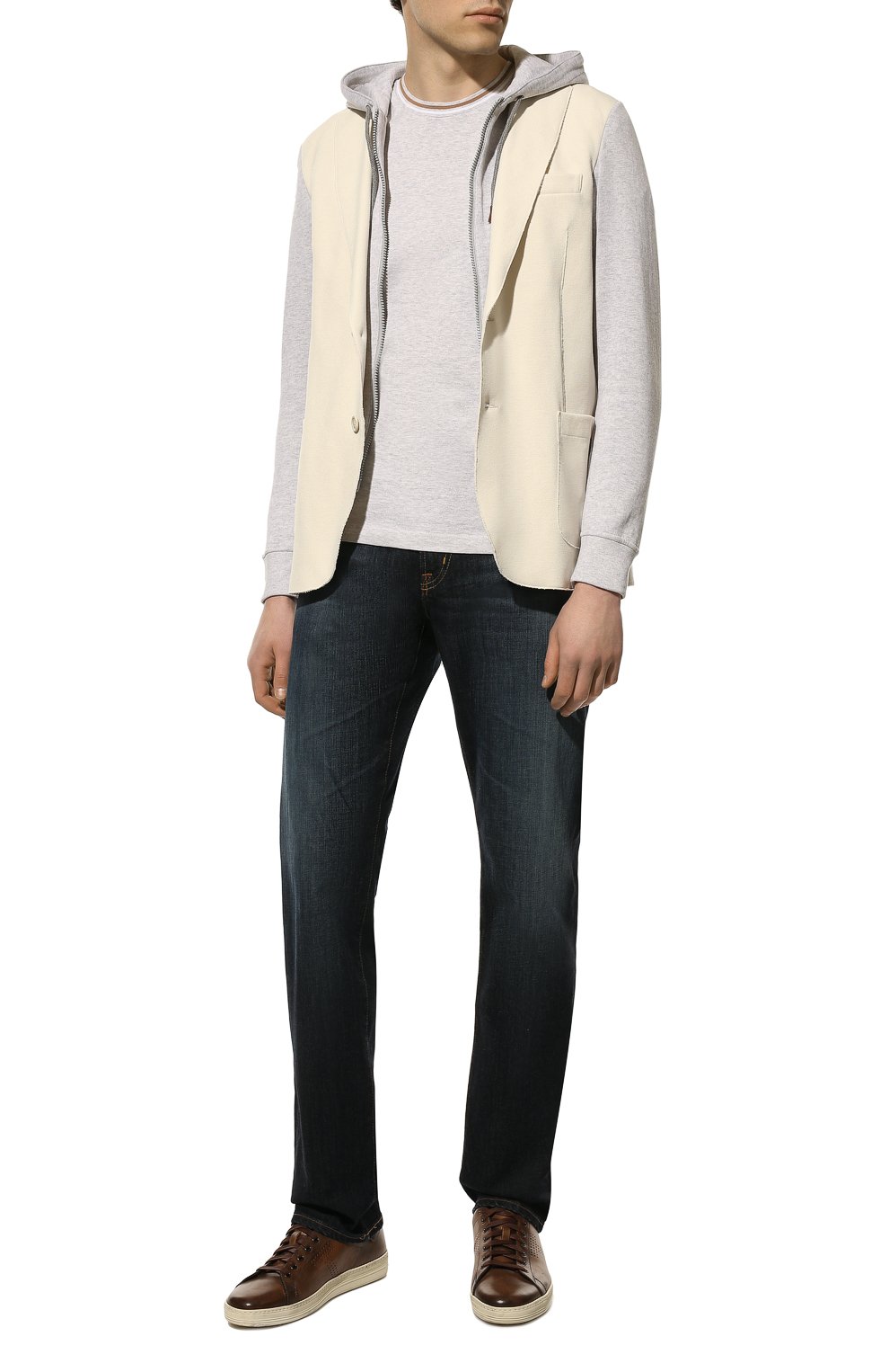 Хлопковый пиджак ELEVENTY PLATINUM, арт. E76GIAE08 TES0E184, фото 2