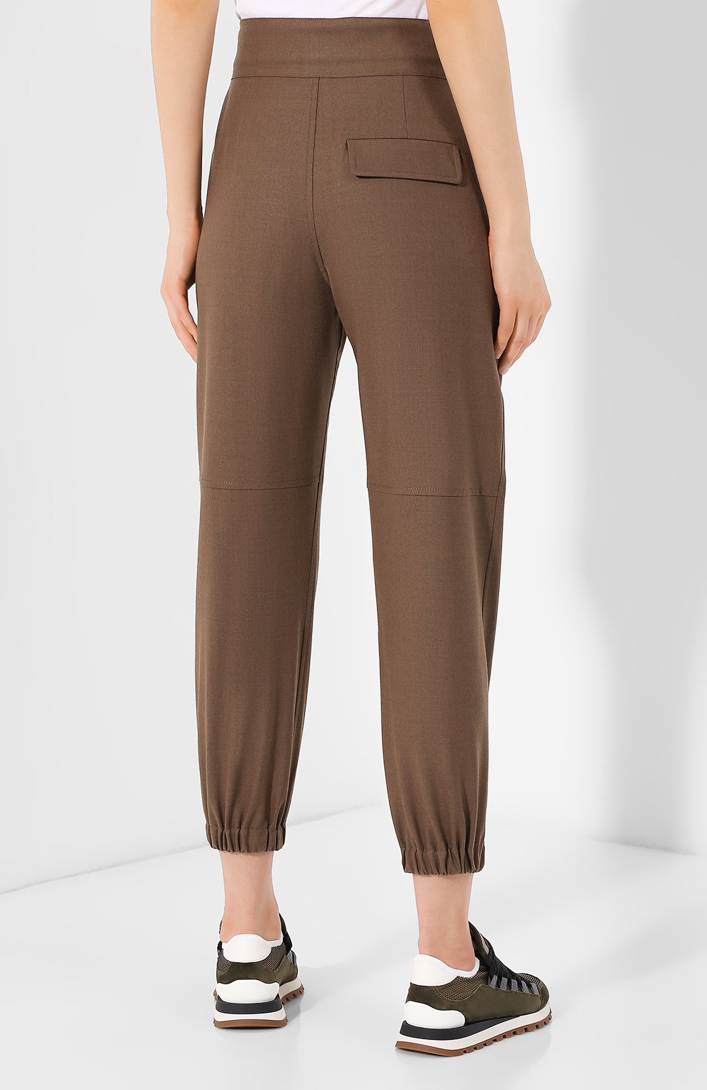 Шерстяные джоггеры BRUNELLO CUCINELLI, арт. MA148P7073, фото 4