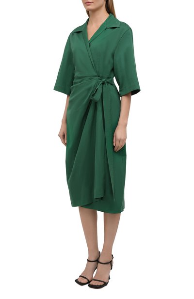 Хлопковое платье DRIES VAN NOTEN, арт. 211-11009-2331, фото 3