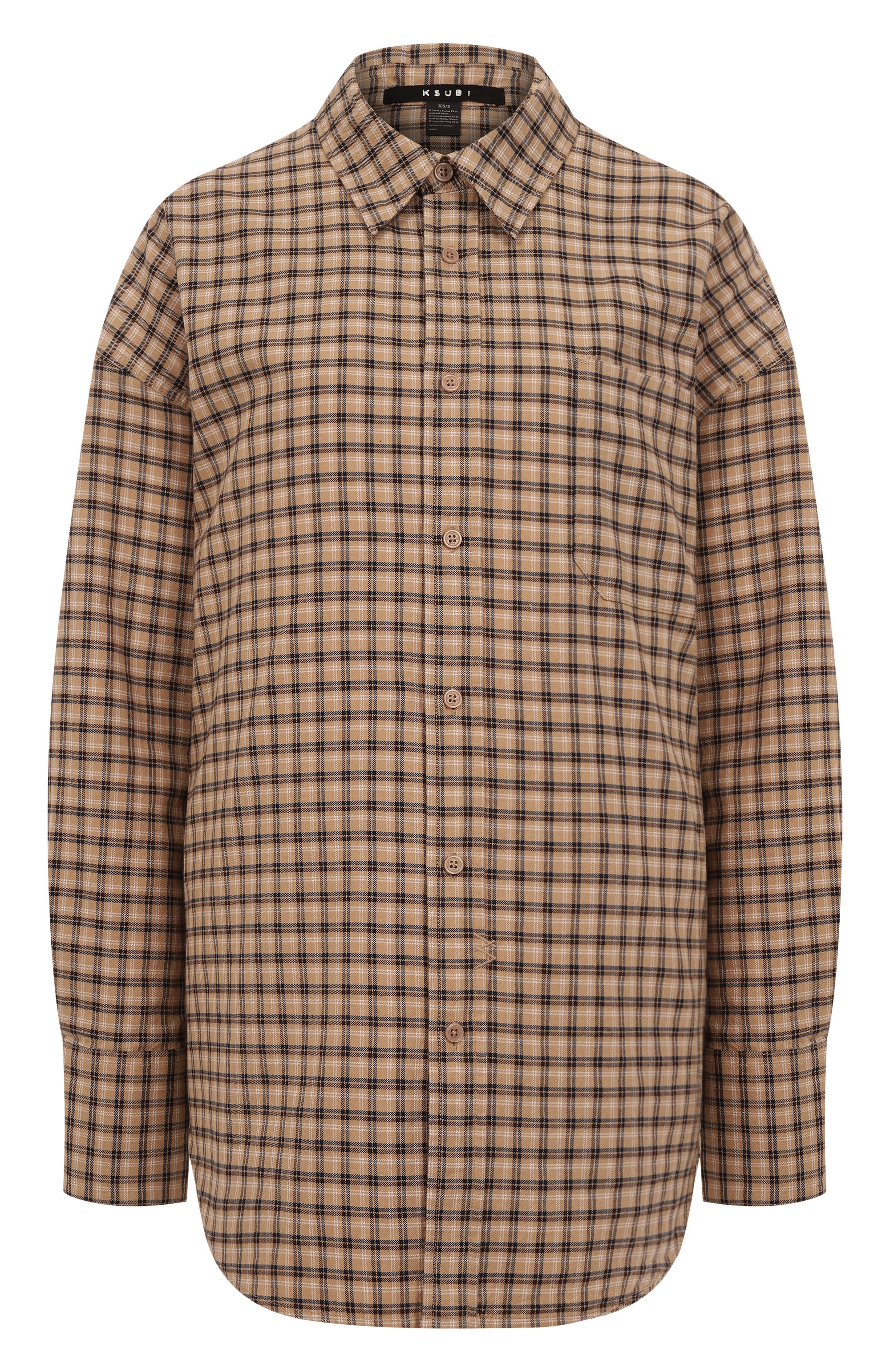 Хлопковая рубашка KSUBI, арт. WFA25SH004, фото 1
