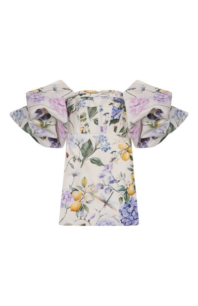 Платье из вискозы и льна MAISON AVA, арт. MA-SS25-GT01/12-14