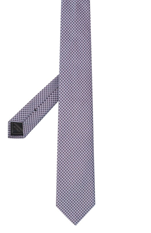 Шелковый галстук Brioni 061D00/PD466 Фиолетовый  061D00/PD466 Фото 3