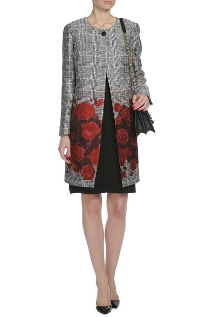 Платье ST. JOHN черного цвета по цене 97550 руб., арт. K18B010, фото 4 Платье ST. JOHN, арт. K18B010, фото 4