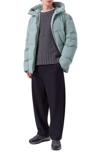 Пуховик JIL SANDER светло-зеленого цвета по цене 269500 руб., арт. J47AF0157-J74276, фото 2 Пуховик JIL SANDER, арт. J47AF0157-J74276, фото 2