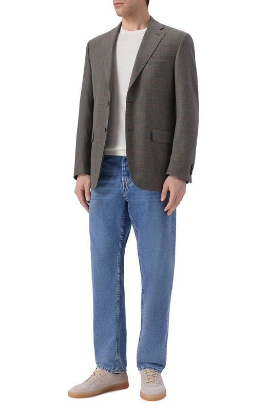 Джемпер изо льна и хлопка Gran Sasso 57140/18637 Белый  57140/18637 Фото 2