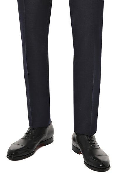 Кожаные оксфорды colin SANTONI, арт. MCCG14709JJ1BMCG, фото 3