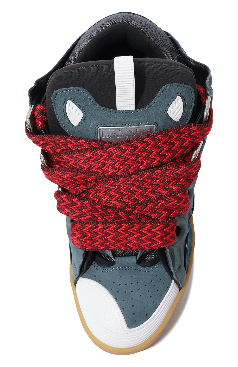 Комбинированные кеды curb LANVIN, арт. FM SKRK11/DRAG, фото 6