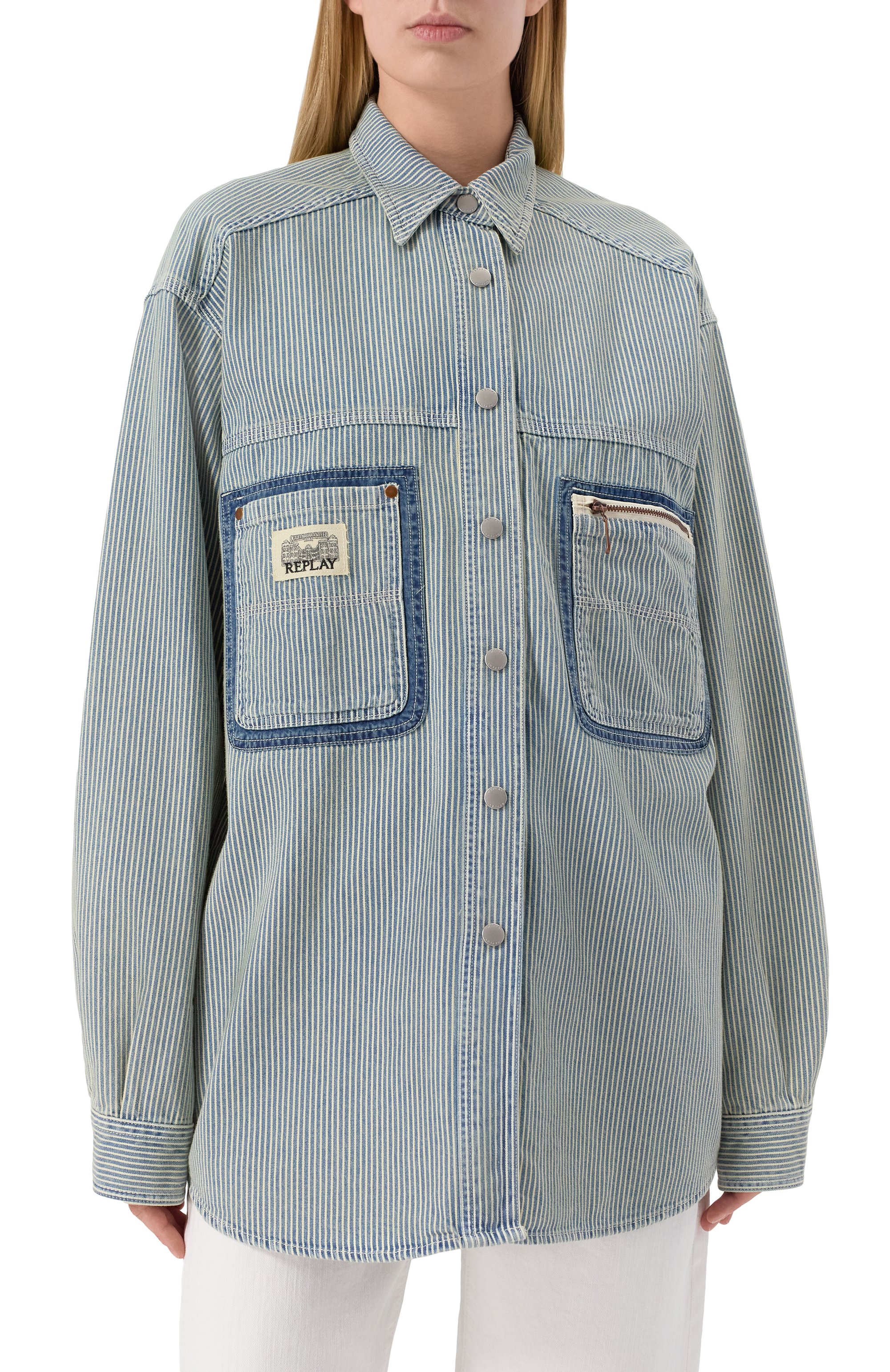 Джинсовая рубашка REPLAY, арт. W2188 .000.850 89A, фото 3