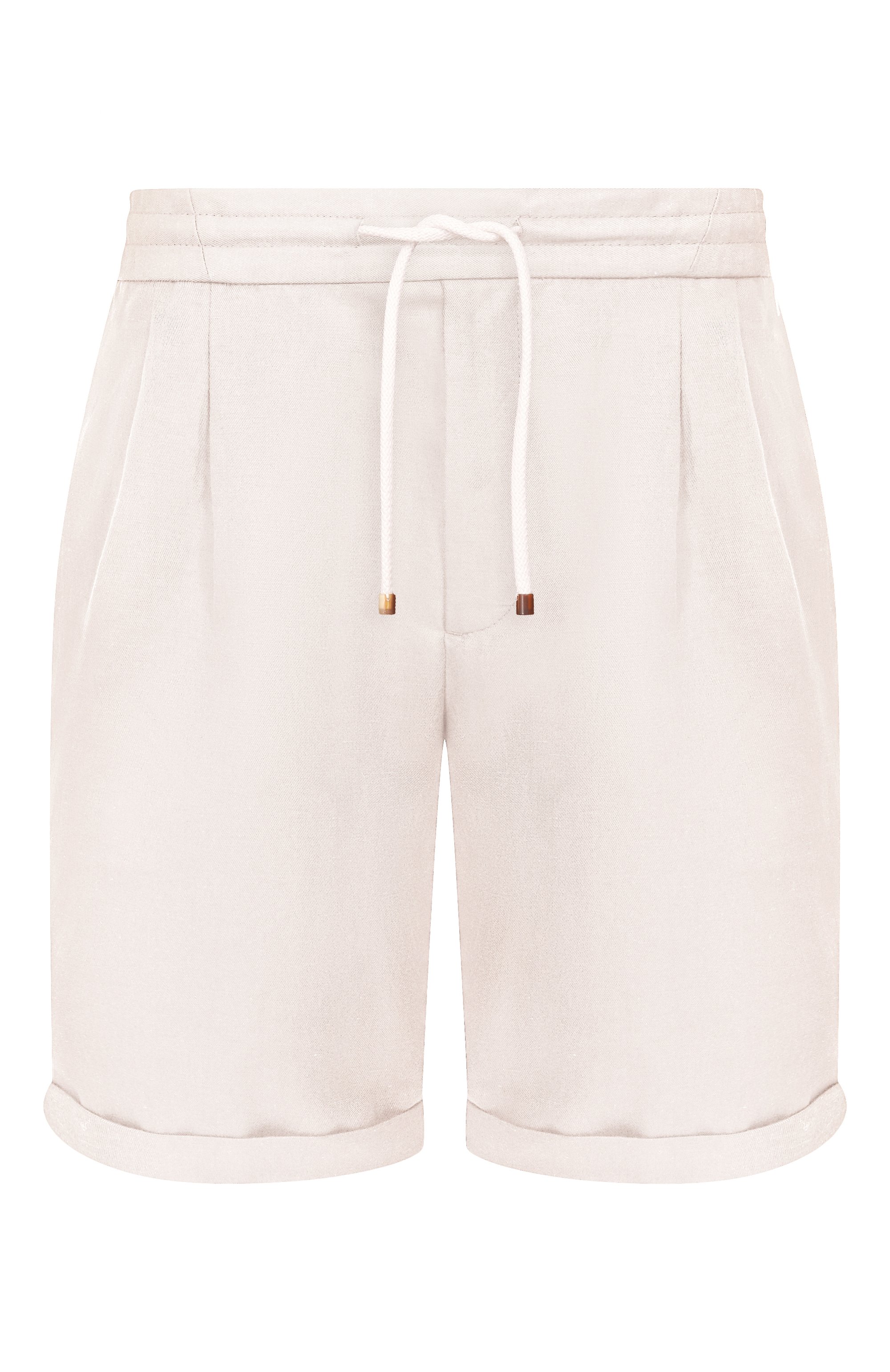 Шорты изо льна и хлопка BRUNELLO CUCINELLI, арт. MH255U0020, фото 1