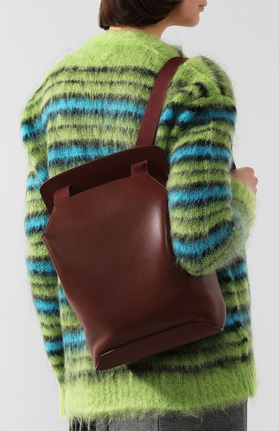 Рюкзак moulded THE ROW коричневого цвета по цене 368500 руб., арт. W1224L52, фото 2 Рюкзак moulded THE ROW, арт. W1224L52, фото 2