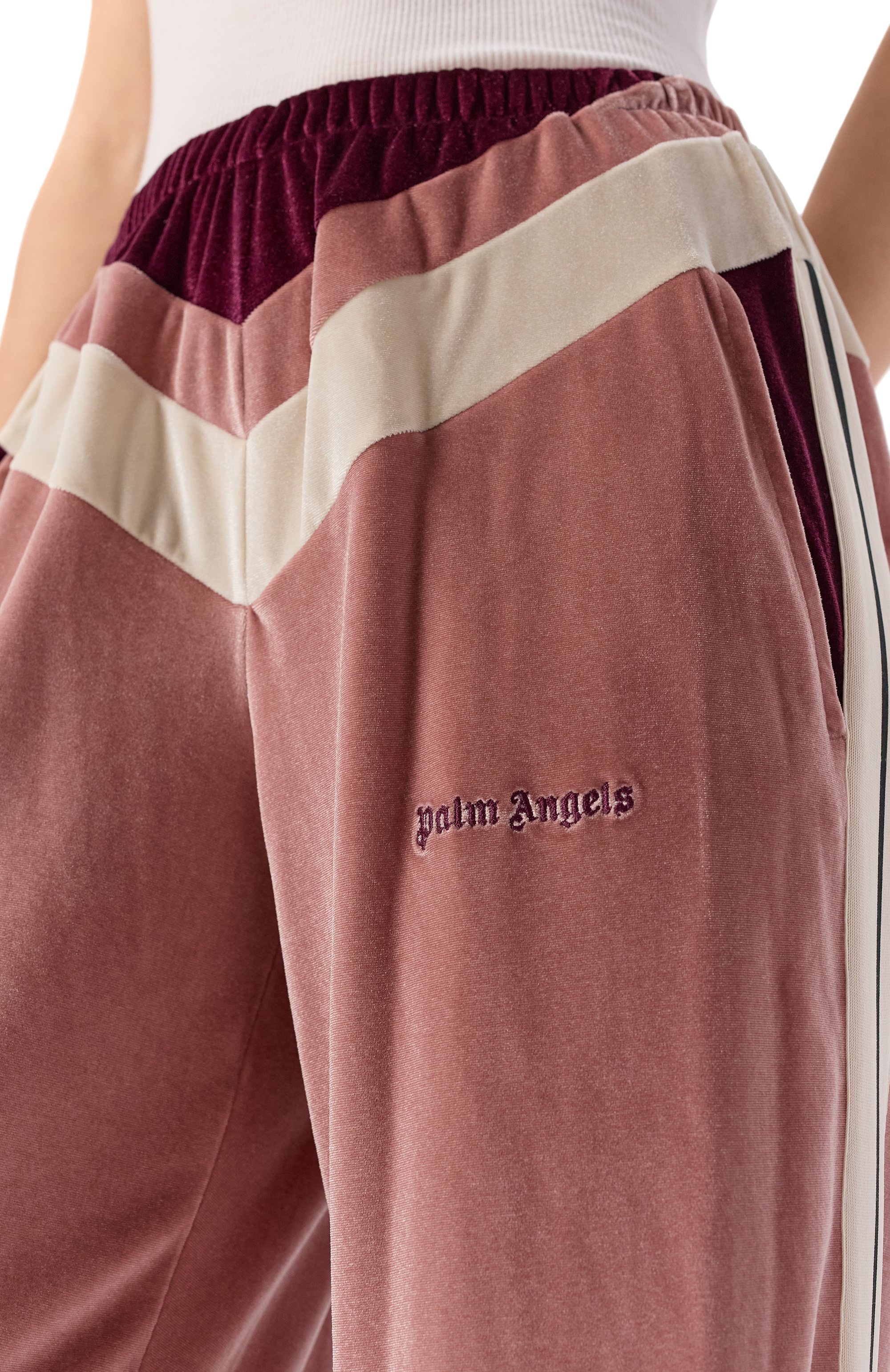 Брюки PALM ANGELS, арт. PWCJ038F25FAB001, фото 5