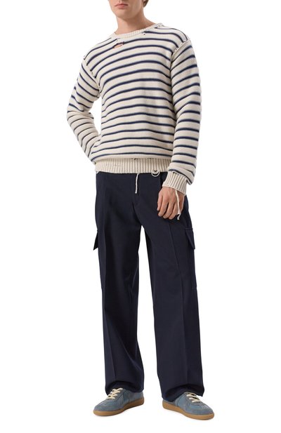 Хлопковый свитер MM6, арт. SH0HL0022/M13080, фото 2