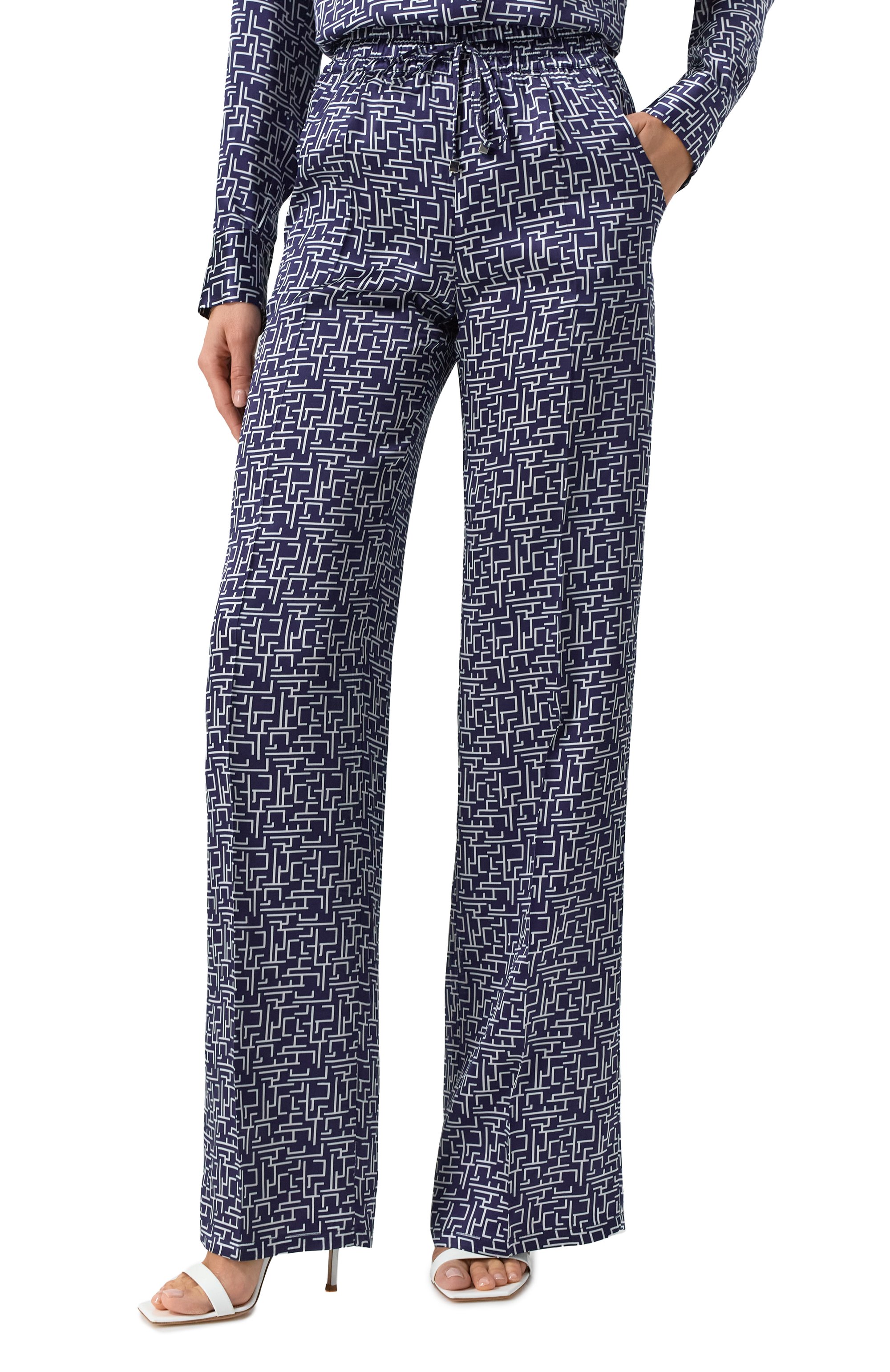 Шелковые брюки KITON, арт. D48122K0926E07, фото 3