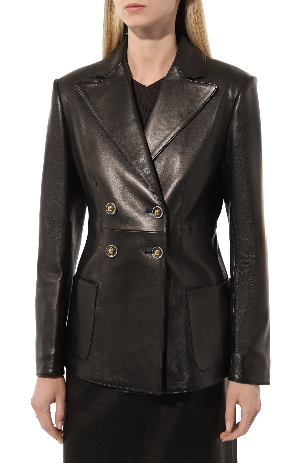 Кожаный жакет GIULIA GURMAN, арт. GKG40B, фото 3