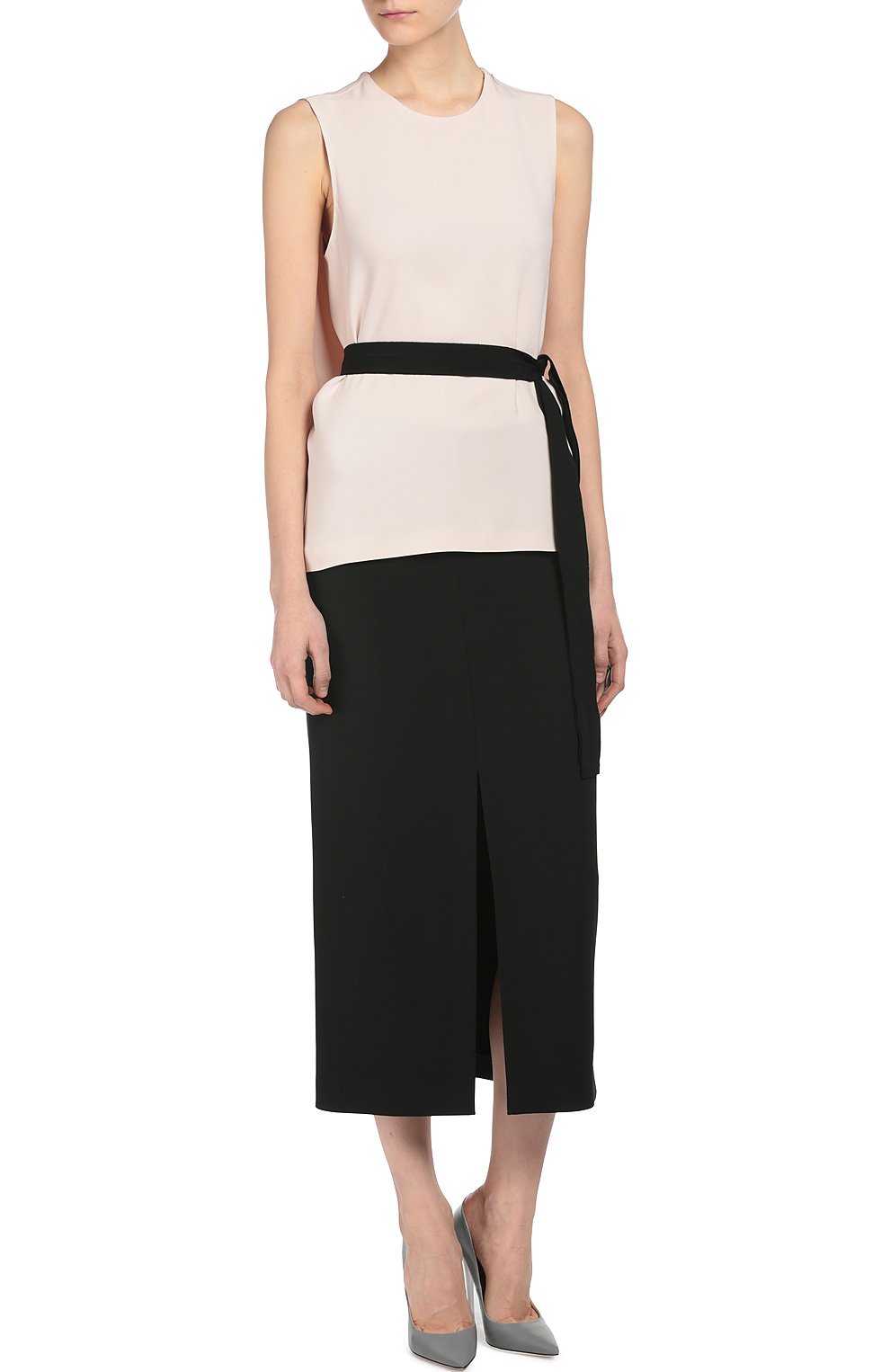Прямая юбка-миди с разрезом JOSEPH, арт. S6/127/043193, фото 4