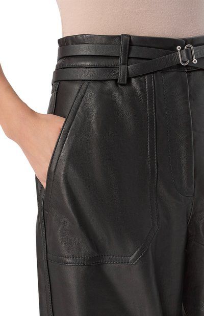 Кожаные брюки SPORTMAX, арт. GARB0, фото 5