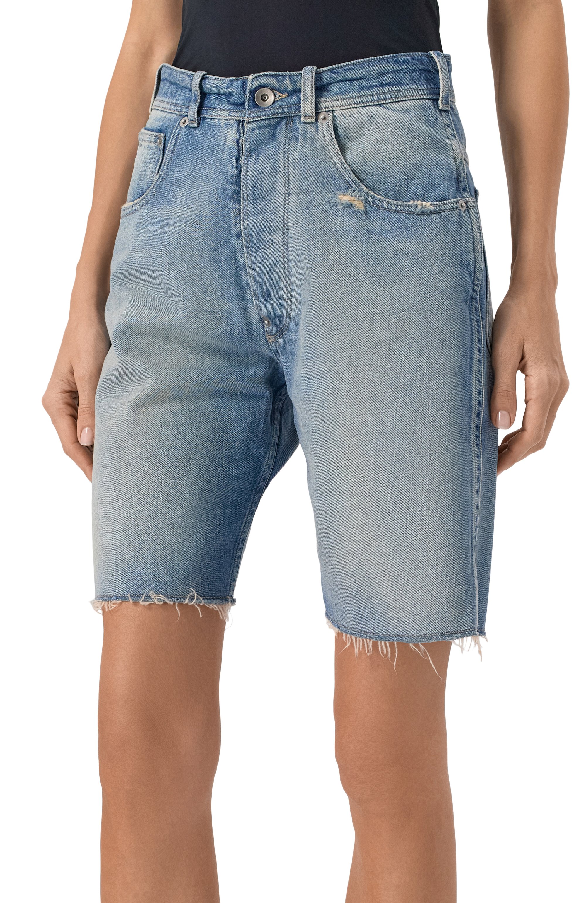 Джинсовые шорты MAISON MARGIELA, арт. S50MU0086/S30383, фото 7