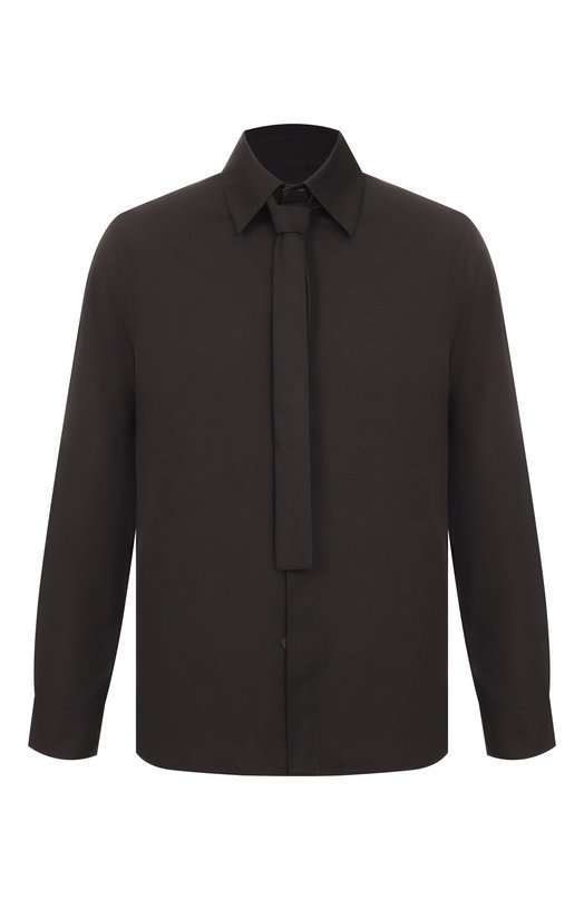 Хлопковая сорочка Jil Sander J21DL0202-J45002 Чёрный J21DL0202-J45002