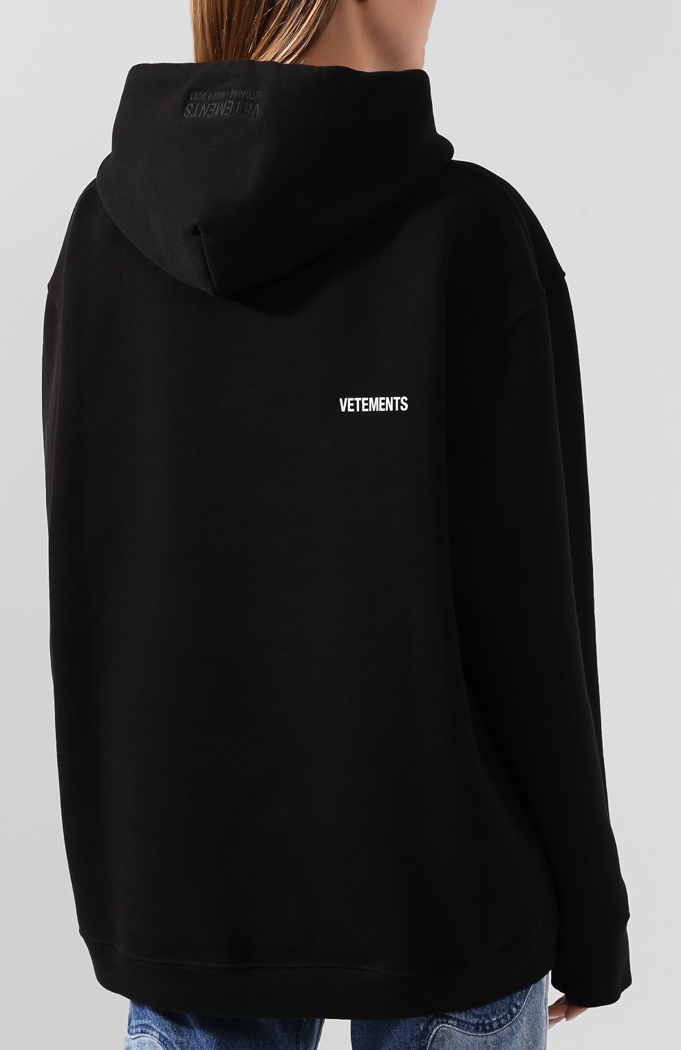 Хлопковое худи VETEMENTS, арт. UAH21TR535 1601/W, фото 4