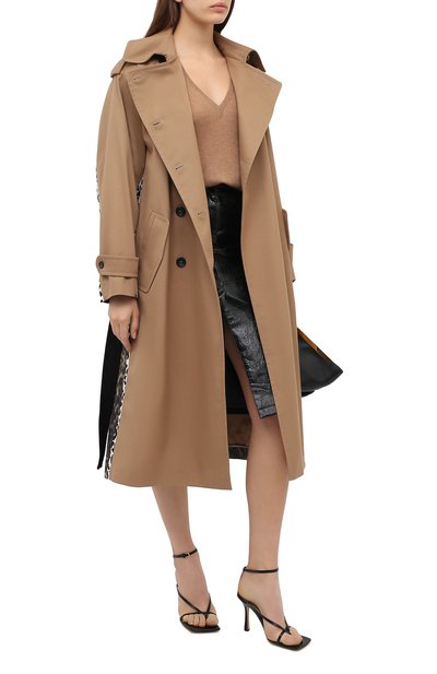 Кашемировый свитер KHAITE бежевого цвета по цене 59800 руб., арт. 8197605/SAM, фото 2 Кашемировый свитер KHAITE, арт. 8197605/SAM, фото 2