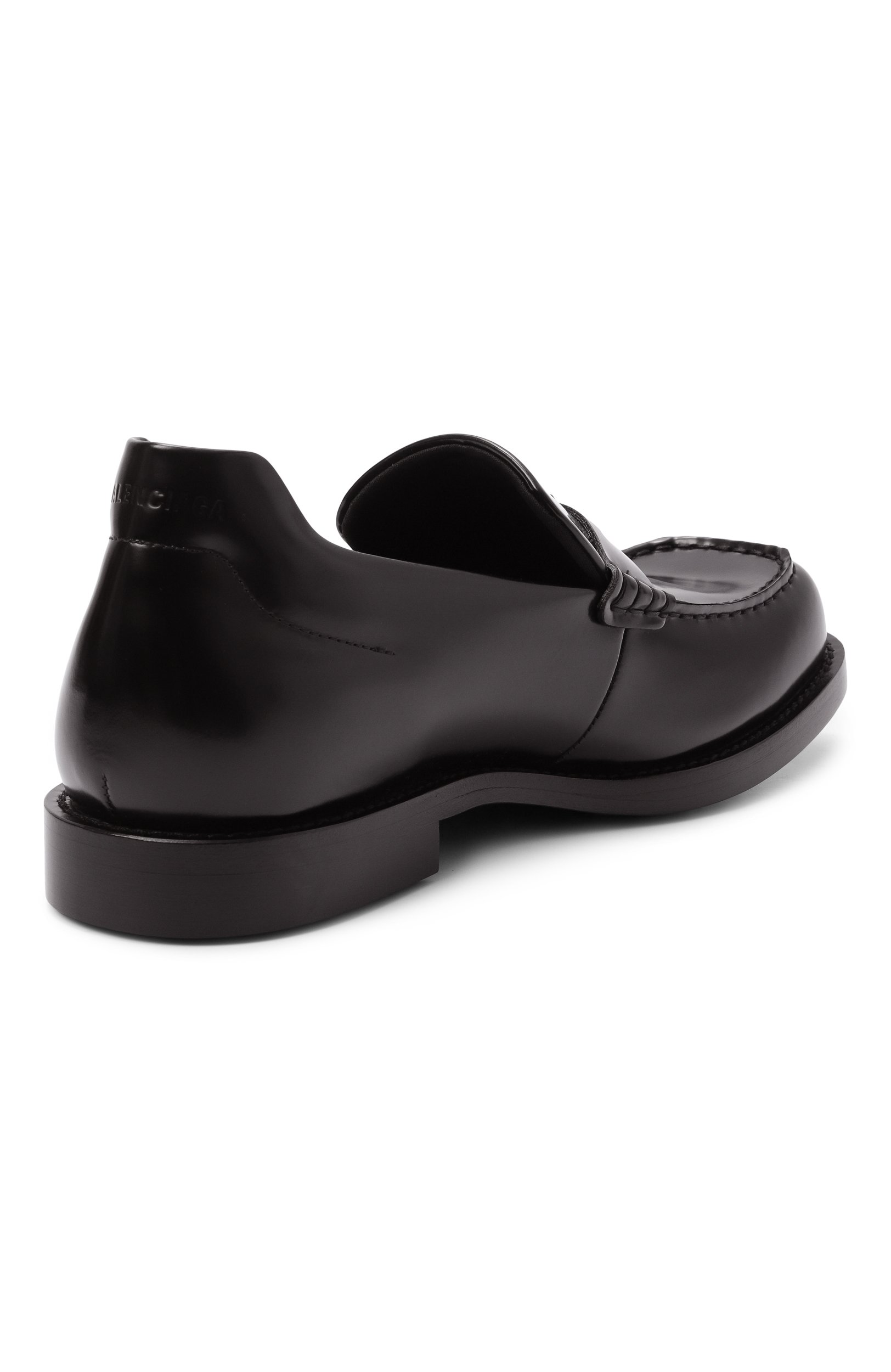 Кожаные лоферы comfy BALENCIAGA, арт. 876324/WBEC1, фото 4
