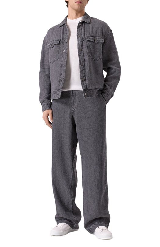 Джинсовая куртка Giorgio Armani GM000290/AF14911 Серый  GM000290/AF14911 Фото 2