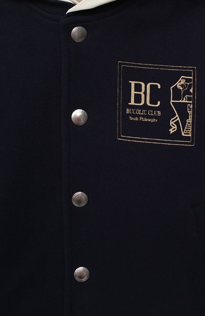 Хлопковая толстовка BRUNELLO CUCINELLI, арт. BE848E141B, фото 3