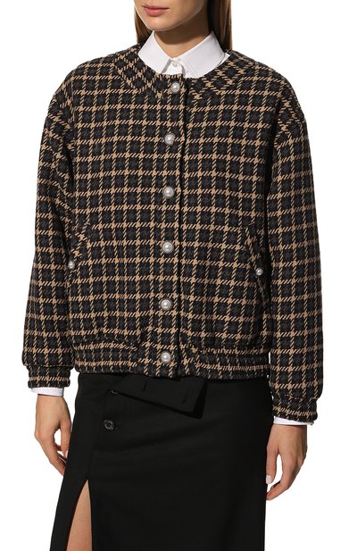 Бомбер из шерсти и вискозы BOTROIS, арт. SKU0000112, фото 3