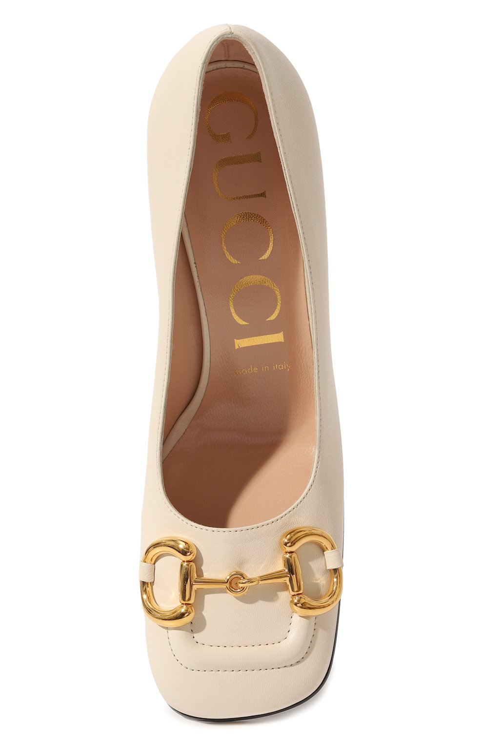 Кожаные туфли horsebit GUCCI, арт. 643886 C9D00, фото 6