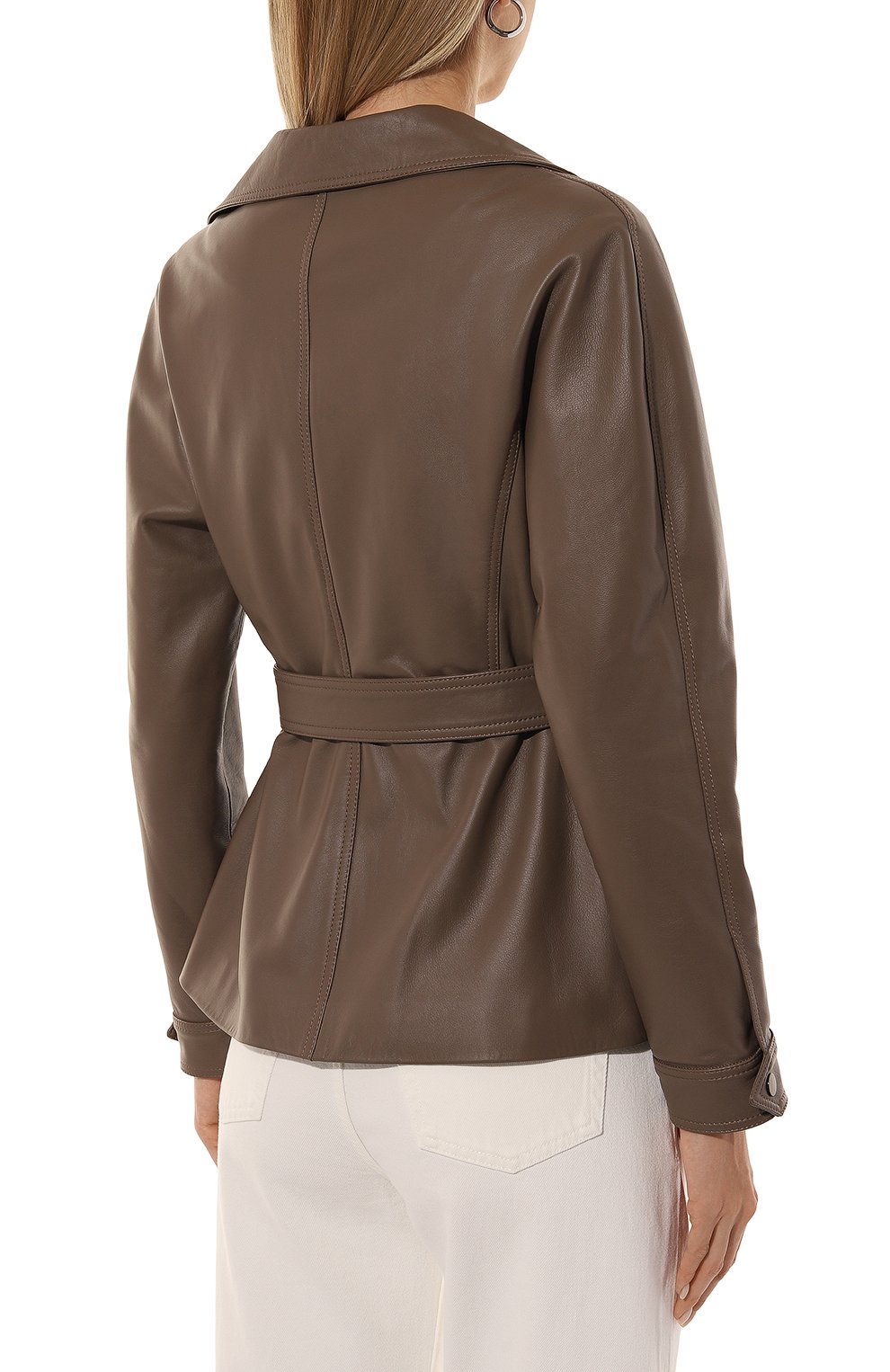 Кожаная куртка YANINA, арт. T-2701, фото 4