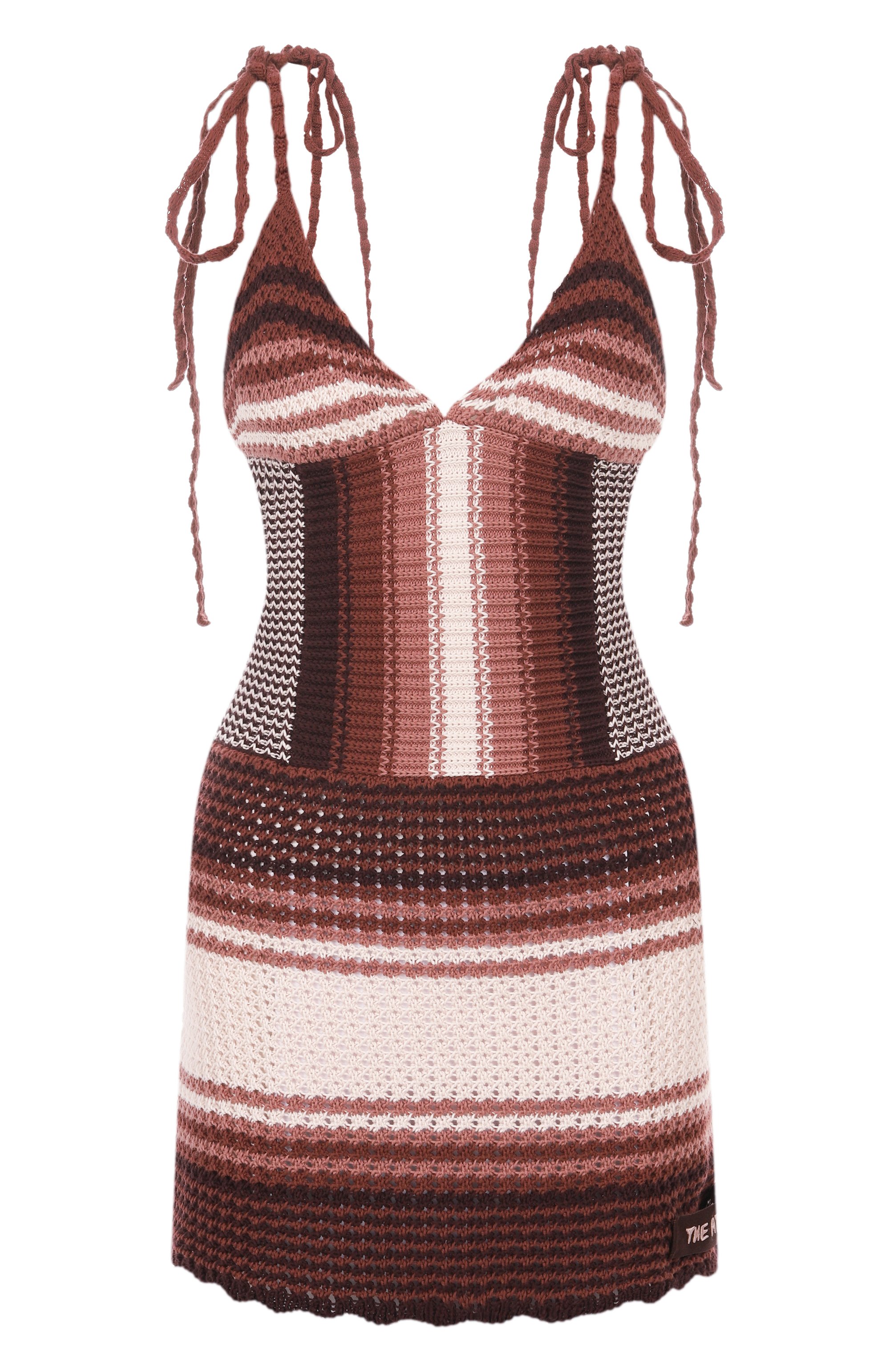 Хлопковое платье THE ATTICO, арт. 250WCA00417/CCC105AA/423, фото 1