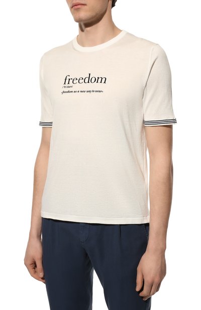 Хлопковый джемпер ELEVENTY PLATINUM, арт. E76MAGE66 MAG0E042, фото 3