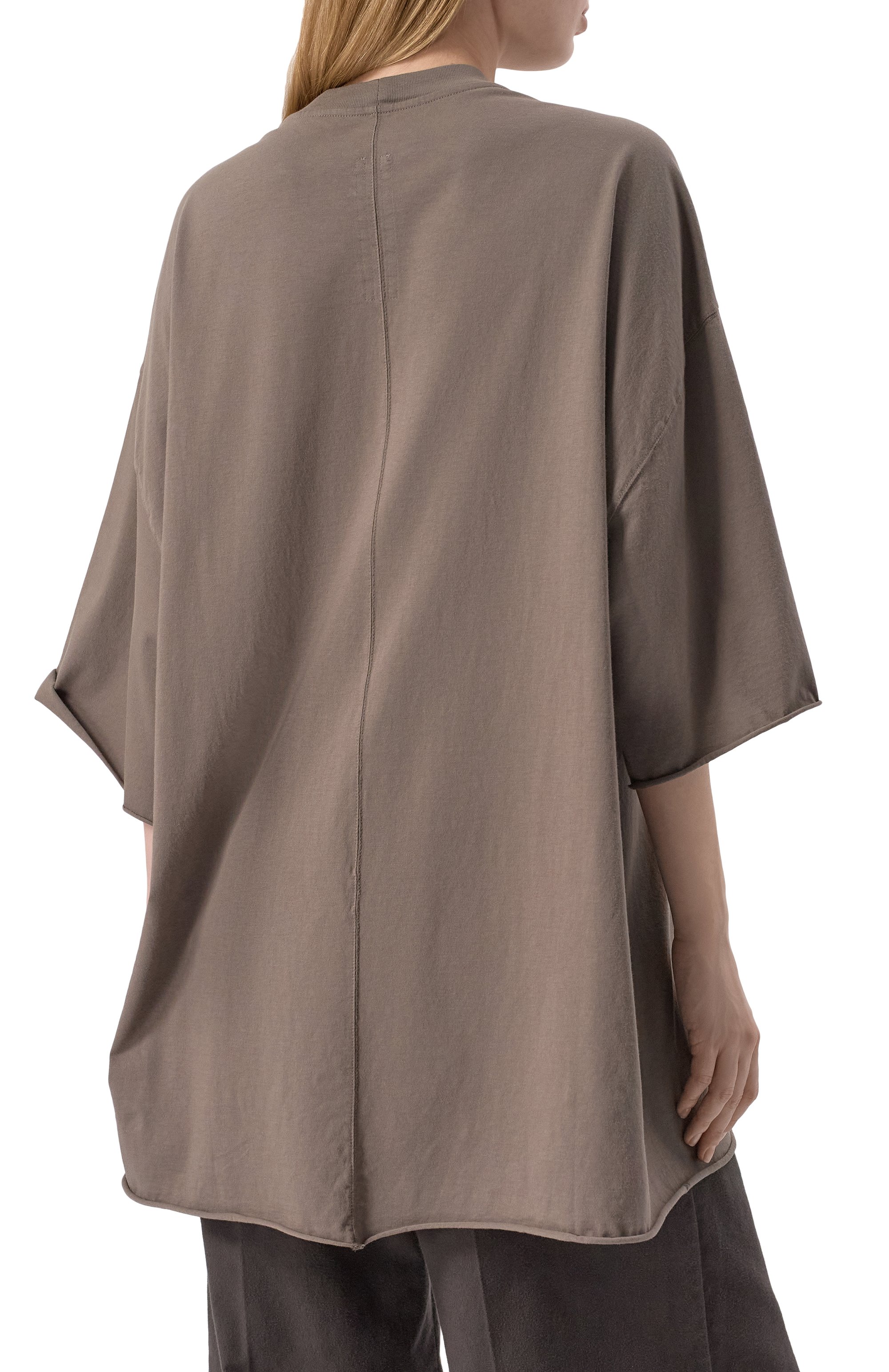 Хлопковая футболка RICK OWENS, арт. RP01E7204/JA, фото 8