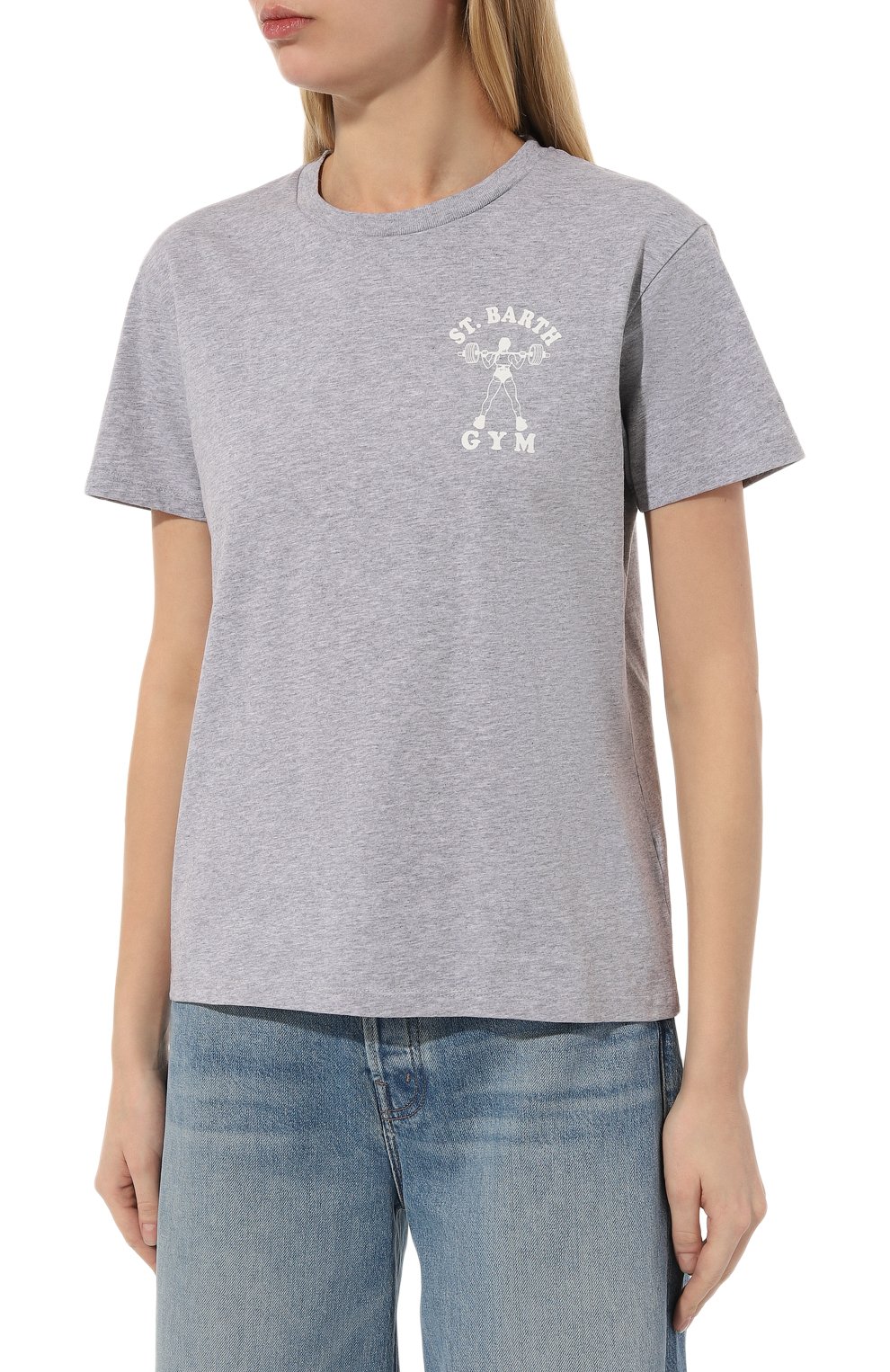Хлопковые футболка MC2 SAINT BARTH, арт. STBW/EMILIE W/09557D, фото 3