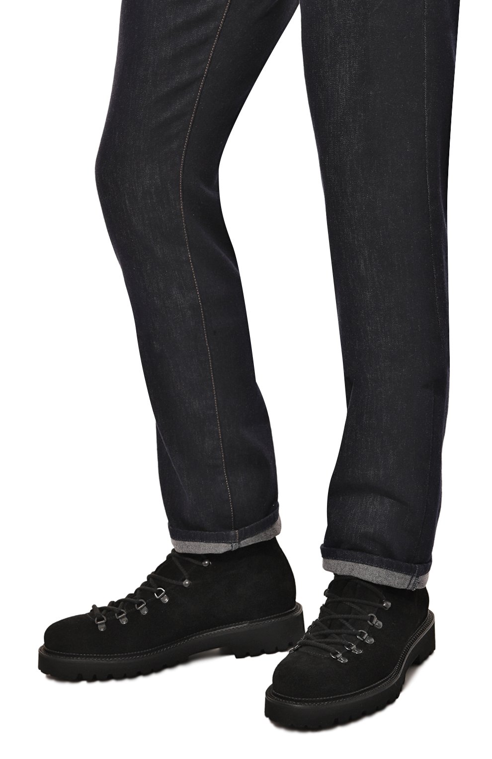 Замшевые ботинки s.moritz MILLE 885, арт. SM0RITZ G0RAIN DEEP NAVY/FUR, фото 3