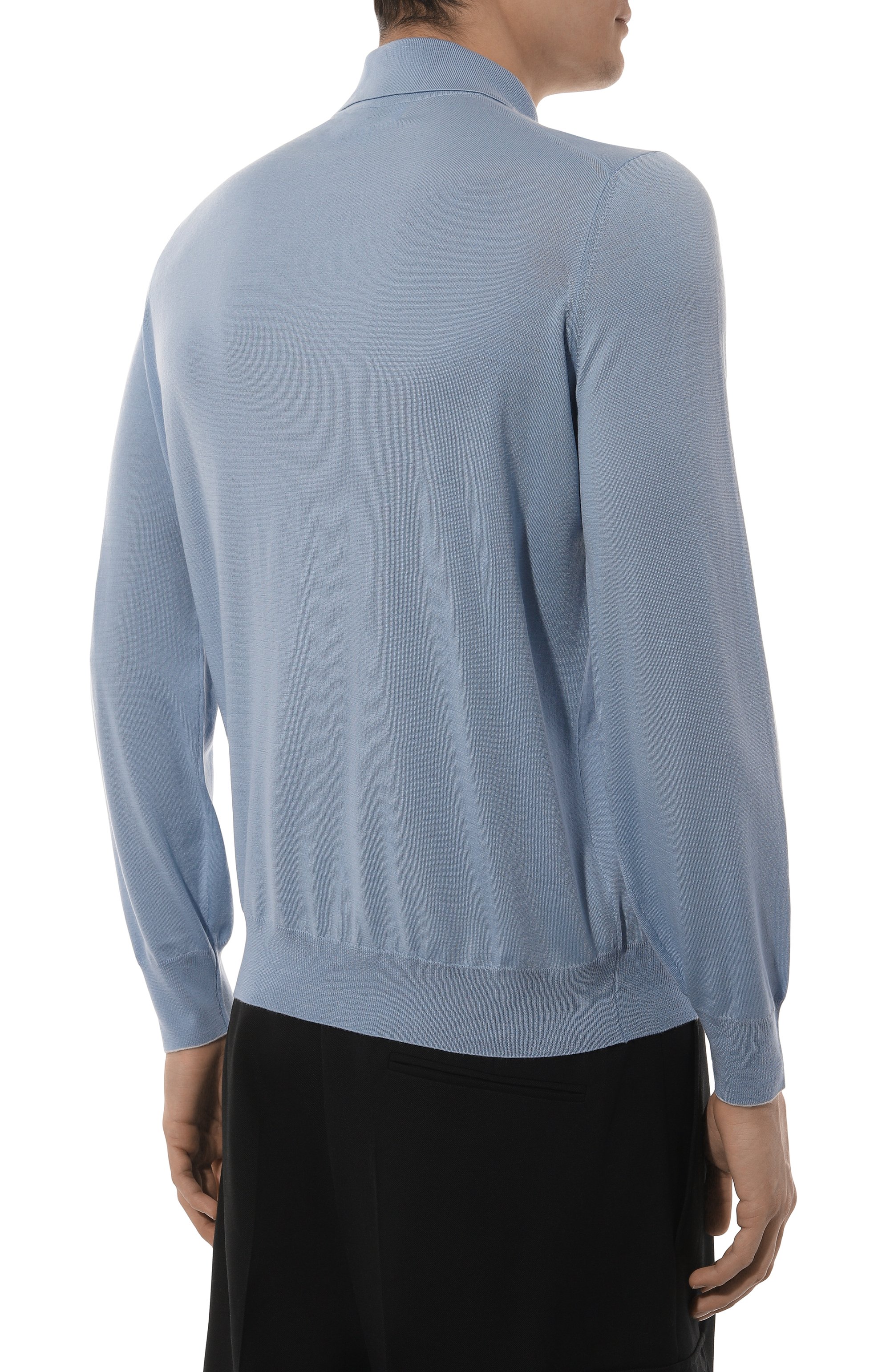 Поло из шерсти и кашемира BRUNELLO CUCINELLI, арт. M2400B2007, фото 4