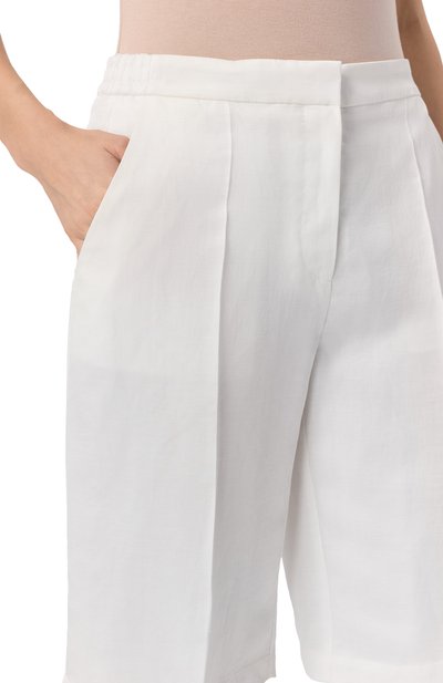 Шорты из вискозы и льна BOSS, арт. 50537403, фото 5