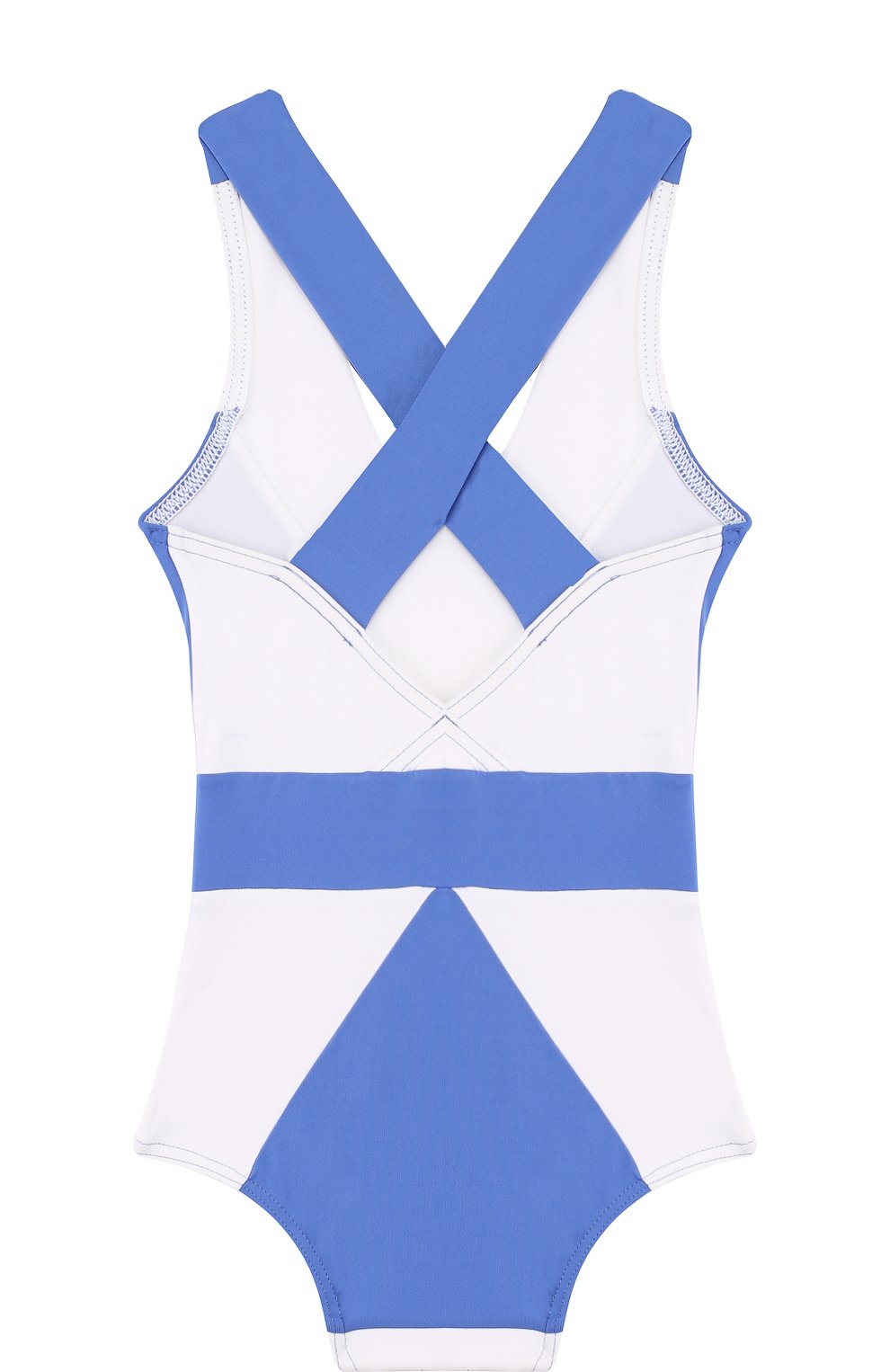 Слитный купальник NATAYAKIM голубого цвета по цене 13000 руб., арт. NY-001/2K, фото 2 Слитный купальник NATAYAKIM, арт. NY-001/2K, фото 2