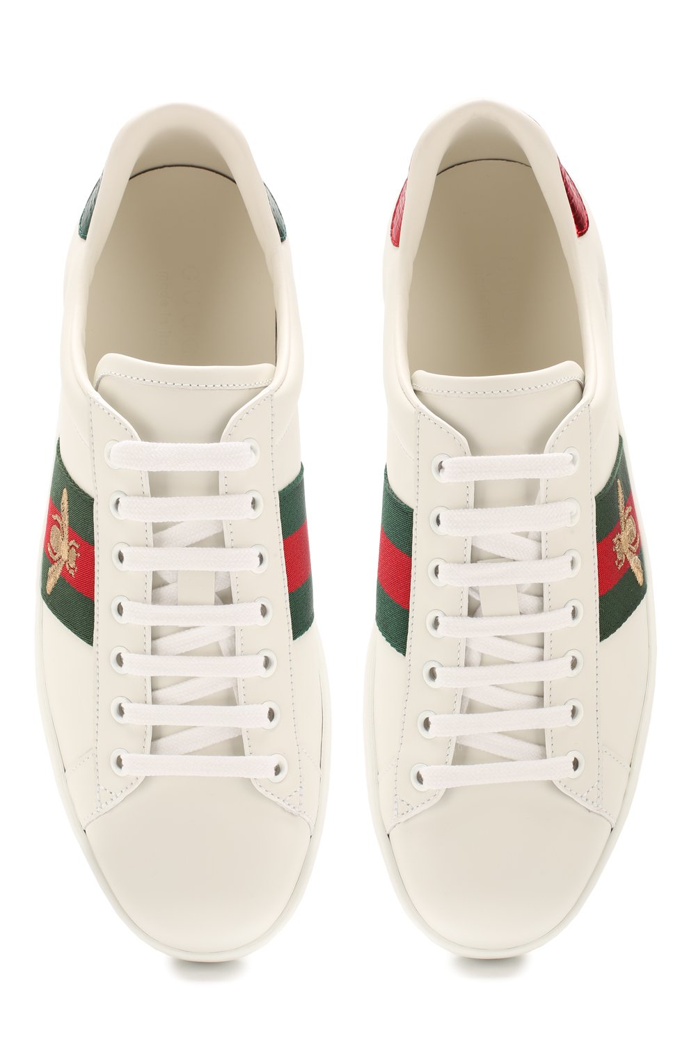 Кожаные кеды ace GUCCI, арт. 429446/A38G0, фото 5